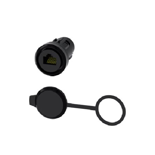 PUERTO RJ45 IP69K 22MM PLAST. NEGRO 3SU1900-0GB10-0AA0